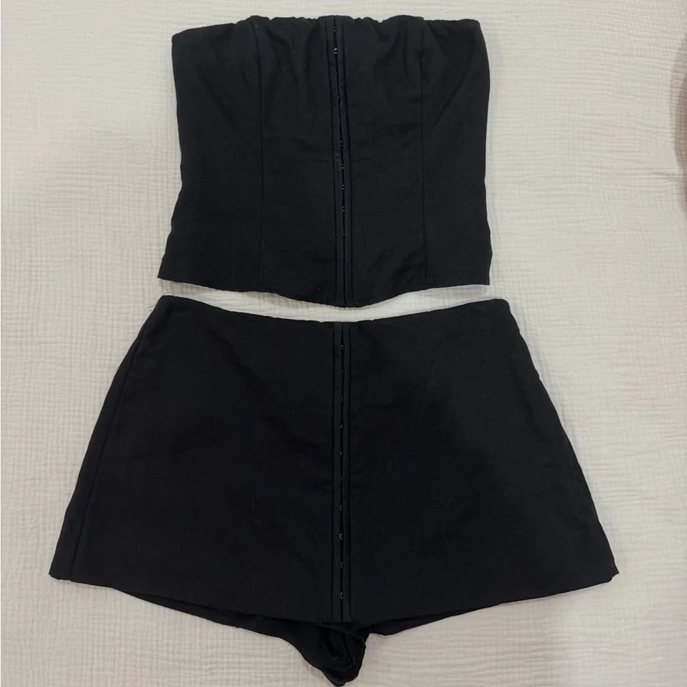 Reformation ‘Sophie’ Linen Two Piece - Picture 4 of 6